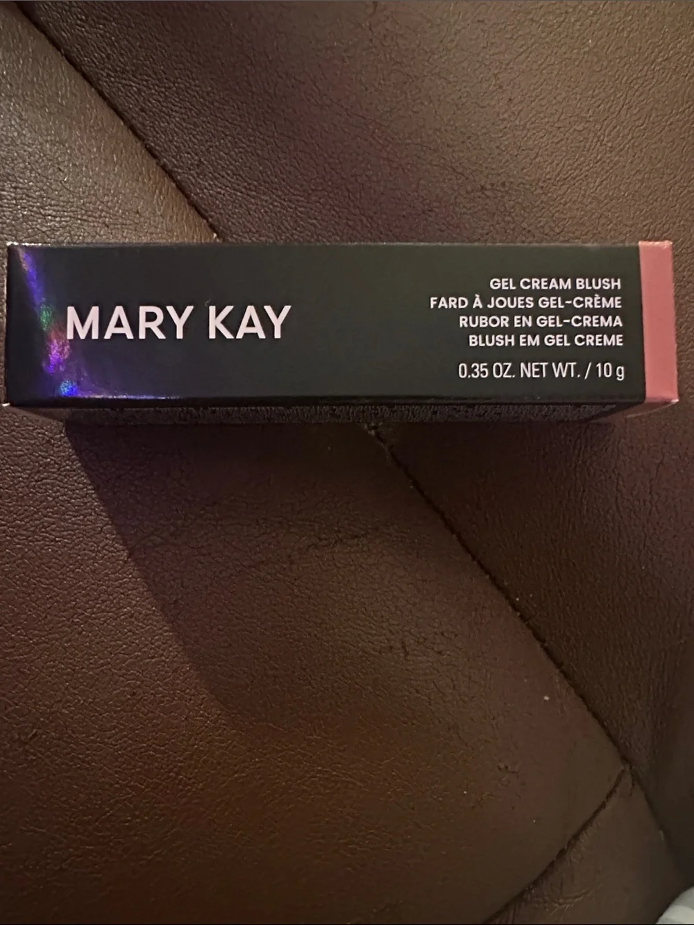 Mary Kay Gel Cream Blush - Black Packaging with Pink Accent